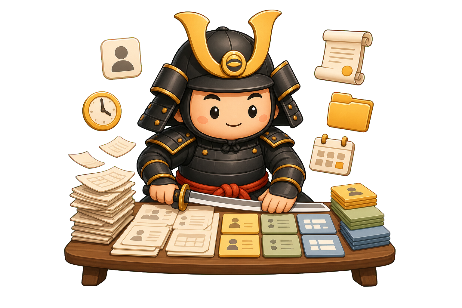 Il samurai HrRivo organizza in fila ordinata i flussi HR di un'azienda